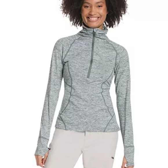 Eddie Bauer Tops - Eddie Bauer Women's Solstice Half-Zip Active Top, Size Medium, NWT